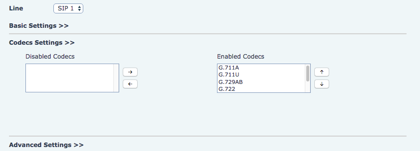 Voyced IP Phone example screen 2